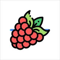 Raspberry pi 3 with a raspberry pi logo vector