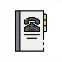 A phone icon on a white background vector