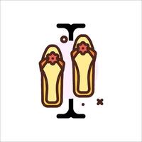Shoes icon illustration vector