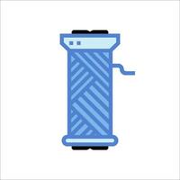 A spool of thread on a white background vector