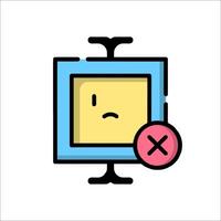A cartoon character with a red cross on it vector