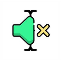 A green and yellow arrow pointing to a x vector