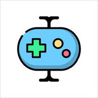 A game controller icon on a white background vector