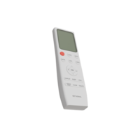 3d Render of AC Remote control png