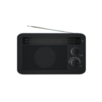 3d Render of Radio png
