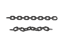 3d Render of chain png