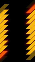 Flashing Orange Arrows with copy space video