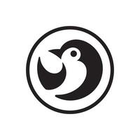Creative simple Birds silhouette Style with white background 4 vector