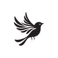 Creative simple Birds silhouette Style with white background new vector