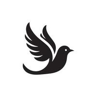 Creative simple Birds silhouette Style with white background 11 vector