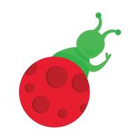 Alien and a Planet Cosmos Element vector