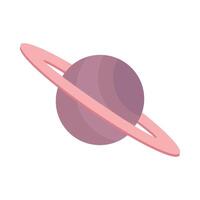 Planet with a Ring Cosmos Element vector