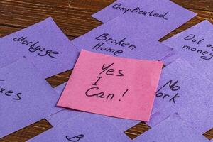 Yes I can can, a powerful message Photo