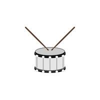 drum icon isolated on white background from music instruments collection. illustration. EPS10 vector