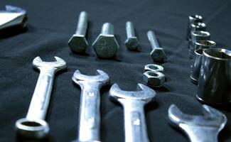 Hand Spanners, Bolts And Socket Nozzles Outgoing View photo