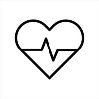 This is a nice heart Bit Icon Design vector