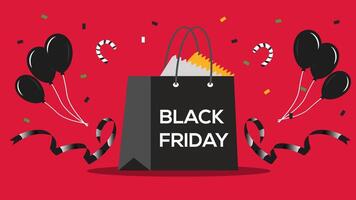 Black friday deals and discounts vector