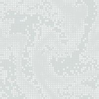 White camouflage of the LED screen. Urban camo halftone dots texture. Military seamless pattern. Digital background vector