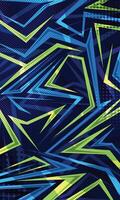Modern background abstract geometric stripes pattern for jersey sublimation vector