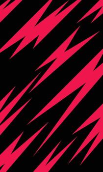 Abstract geometric shape lightning stripes background for sublimation jersey vector