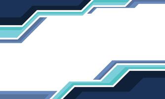 Futuristic technology geometric shape border blank background vector