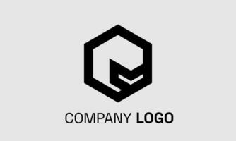 Grey line first Elegant and creative Logo for your Business vector