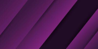 Dark purple gradient background with colorful rectangle overlapping design. Decorative shadow design with simple style. vector
