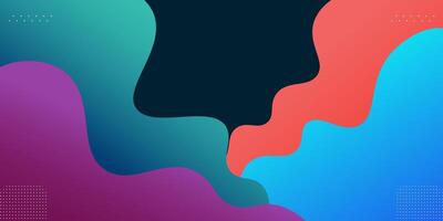 Modern colorful abstract background with geometric wave shapes, nice and cool design. eps10 vector
