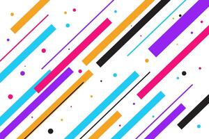 Bright colored rectangular business banner background design. Simple design on white horizontal banner. eps10 vector