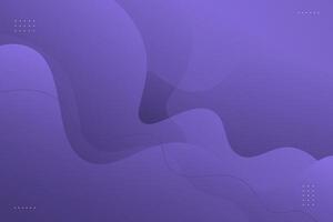 Purple abstract background. Wavy liquid shapes with geometric patterns. Purple background design. Cool and modern concept. Eps10 vector