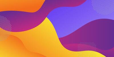 Modern colorful abstract background with geometric shapes, nice and cool design. vector