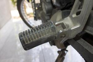 motorcycle passenger footrest photo
