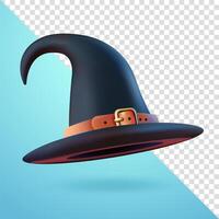 Witch hat, 3D elements vector