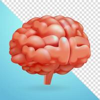 Brain, 3d elements vector