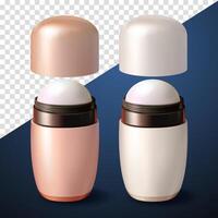 Deodorant, 3d. Suitable for cosmetics and advertising vector