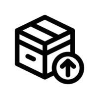 export icon. line icon for your website, mobile, presentation, and logo design. vector