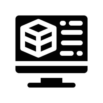 specification icon. glyph icon for your website, mobile, presentation, and logo design. vector