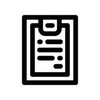 invoice icon. line icon for your website, mobile, presentation, and logo design. vector