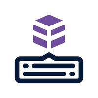 feedback icon. dual tone icon for your website, mobile, presentation, and logo design. vector
