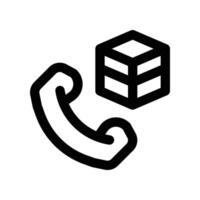 customer service icon. line icon for your website, mobile, presentation, and logo design. vector