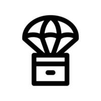 drop shipping icon. line icon for your website, mobile, presentation, and logo design. vector