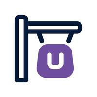 sale sign icon. dual tone icon for your website, mobile, presentation, and logo design. vector