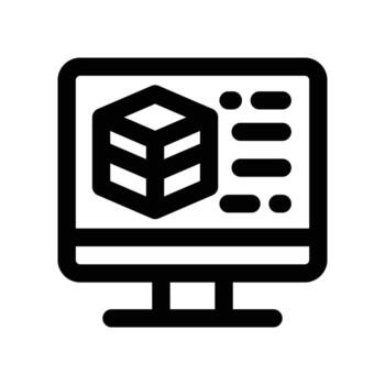 specification icon. line icon for your website, mobile, presentation, and logo design. vector