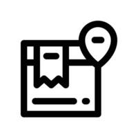 shipping icon. line icon for your website, mobile, presentation, and logo design. vector