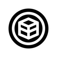 product icon. glyph icon for your website, mobile, presentation, and logo design. vector