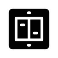 switch icon. glyph icon for your website, mobile, presentation, and logo design. vector