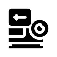 projector icon. glyph icon for your website, mobile, presentation, and logo design. vector