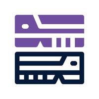 ram icon. dual tone icon for your website, mobile, presentation, and logo design. vector