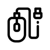 mouse icon. line icon for your website, mobile, presentation, and logo design. vector