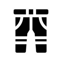 pants icon. glyph icon for your website, mobile, presentation, and logo design. vector